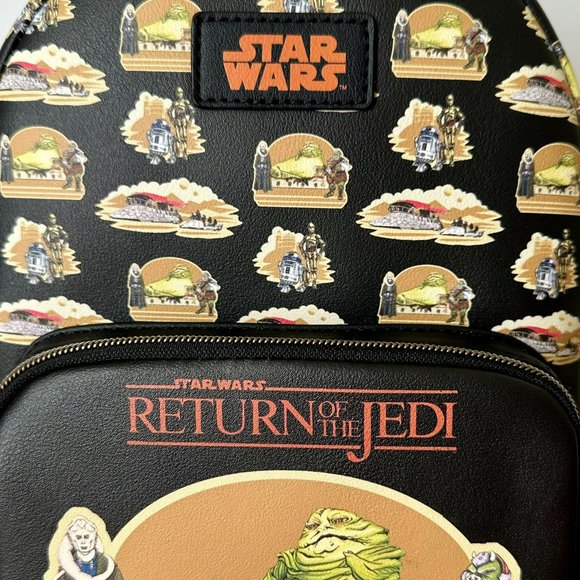 Star Wars: Return of the Jedi 40th Anniversary All Over Print Mini-Backpack - Picture 1 of 7